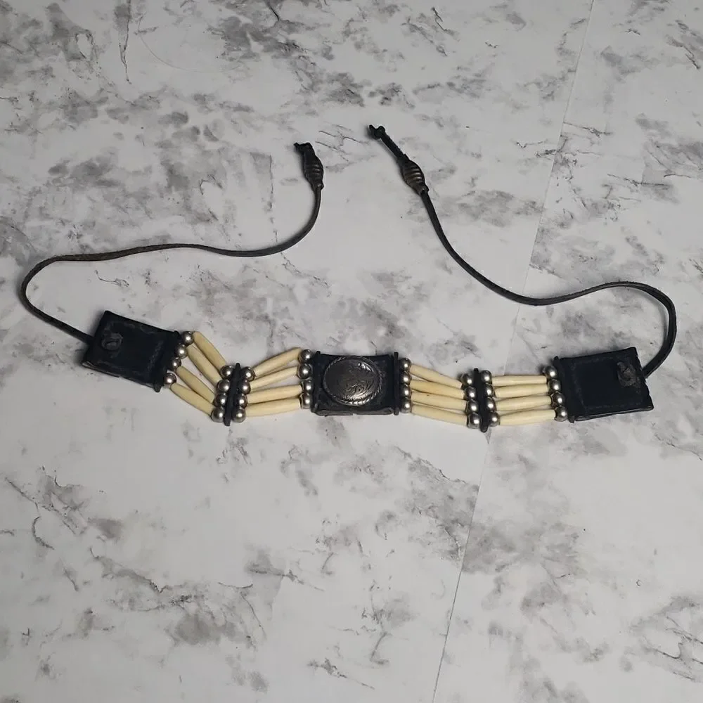 Vintage Native American Child's Concho Belt‎